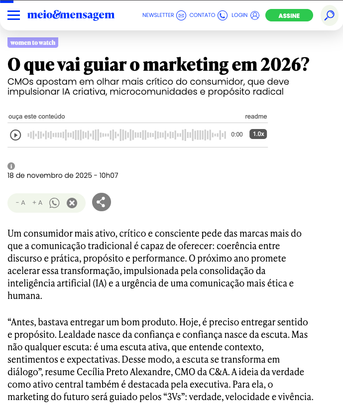 Estado de Minas — demanda especialistas